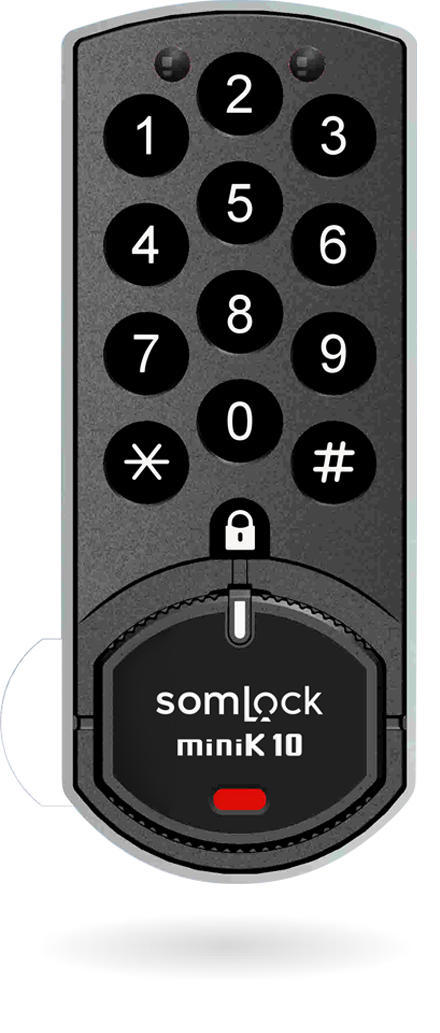 Somlock Mini K10 Standard Cabinet Lock