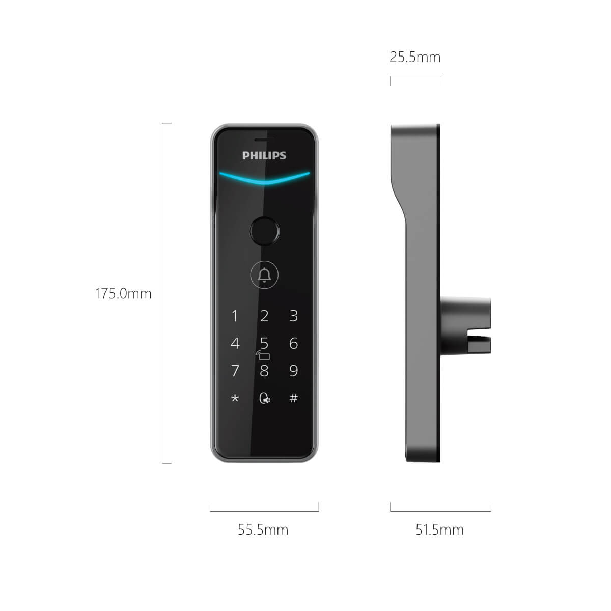 Philips DDL 505-5HBS Smart Lock - Image 2