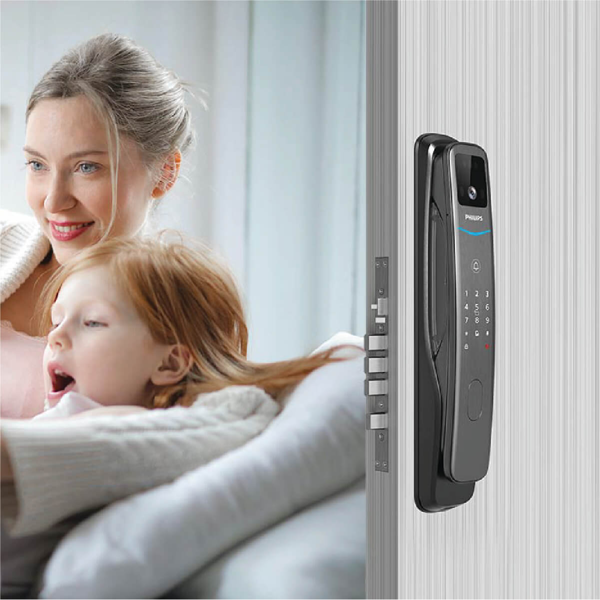 Philips DDL702-FVP-7HWS Facial Recognition Lock - Image 5
